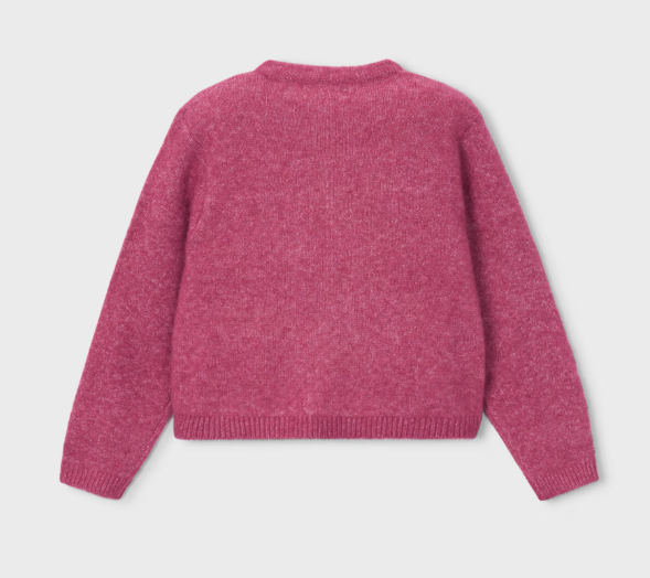 Mayoral cardigan fete din tricot cu fundite 2-10 ani Petala melanj Imagine secundară a produsului