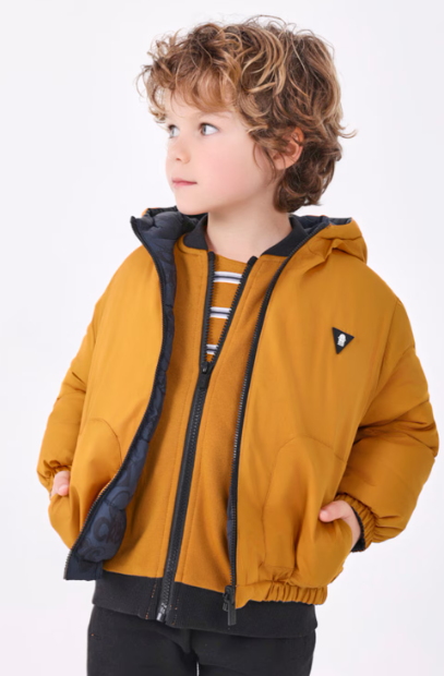 Mayoral geaca baieti reversibila cu doua fete 4-9 ani Ocre