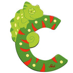 Sevi Litera din lemn cu animale  "C"