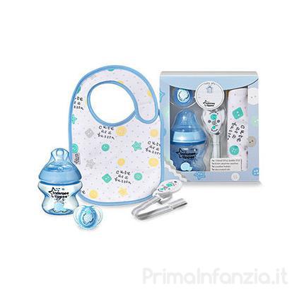 Tommee Tippee Set cadou 4 piese 0m+, Albastru