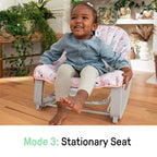 Ingenuity leagan si balansoar Cozy 3in1 Pink 0m+