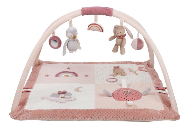 Nattou covor de joaca 70x80 cm pentru 0m 01 Imagine principală a produsului