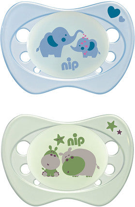 Nip Suzeta silicon Newborn Night Fluorescent pentru 0-2 luni 2buc/set 03