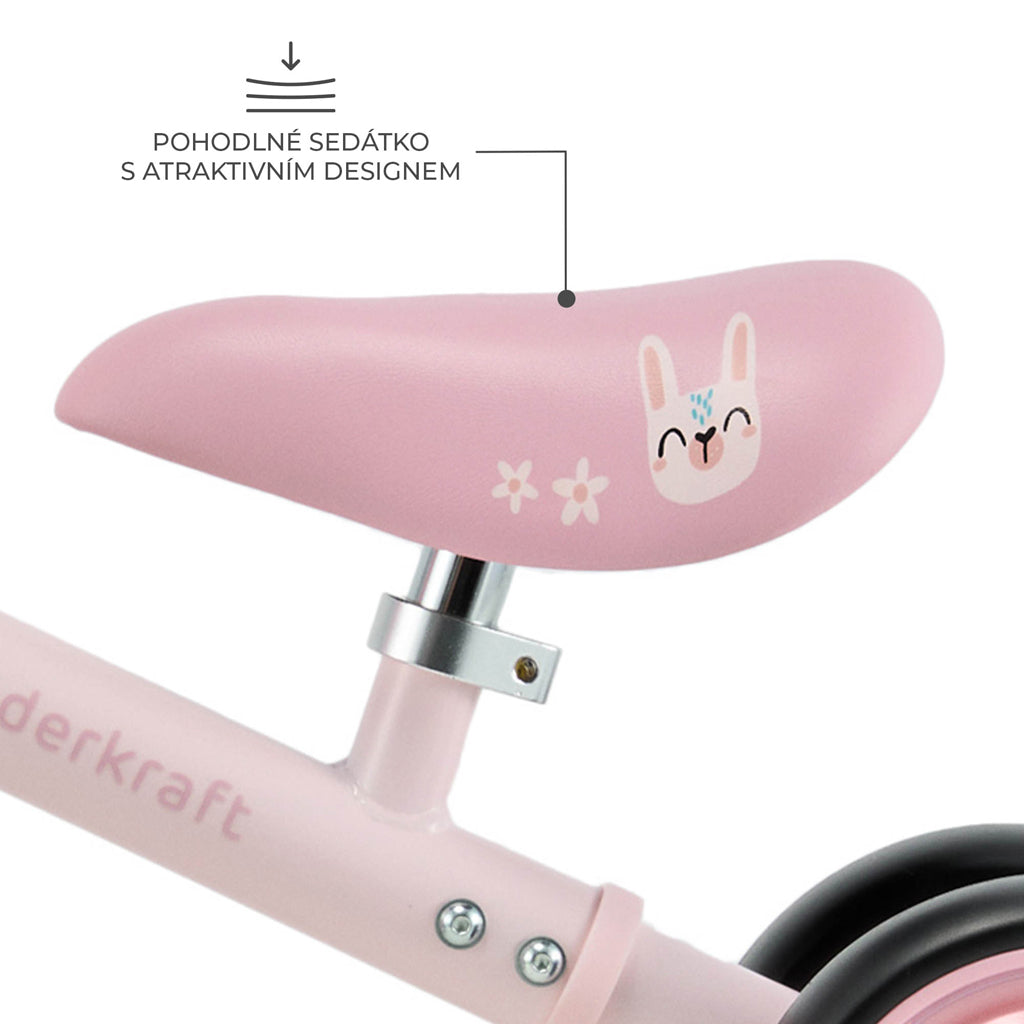 Kinderkraft bicicleta de echilibru CUTIE FLASH 12m+ Pink