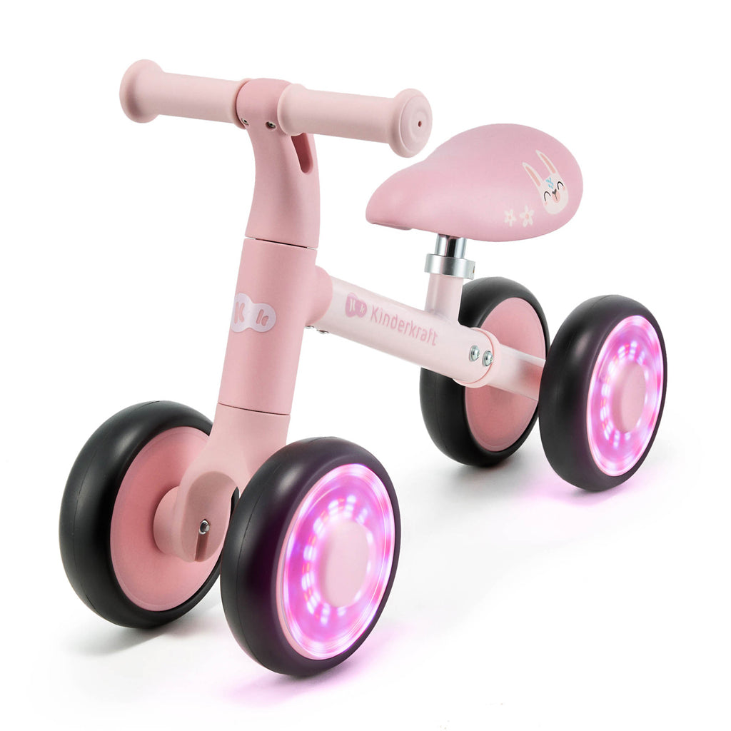 Kinderkraft bicicleta de echilibru CUTIE FLASH 12m+ Pink Imagine principală a produsului