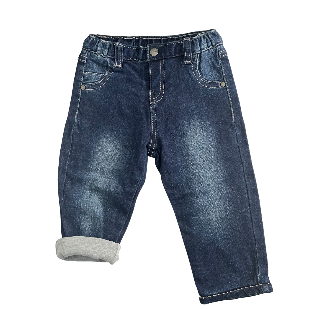 Mayoral pantaloni baieti de blug lungi si captusiti 0-18 luni Oscuro Imagine principală a produsului