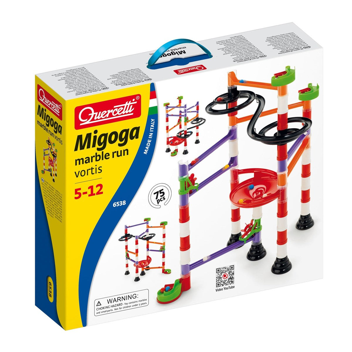 6538 Quercetti joc educativ Migoga Marble Run Vortis 01