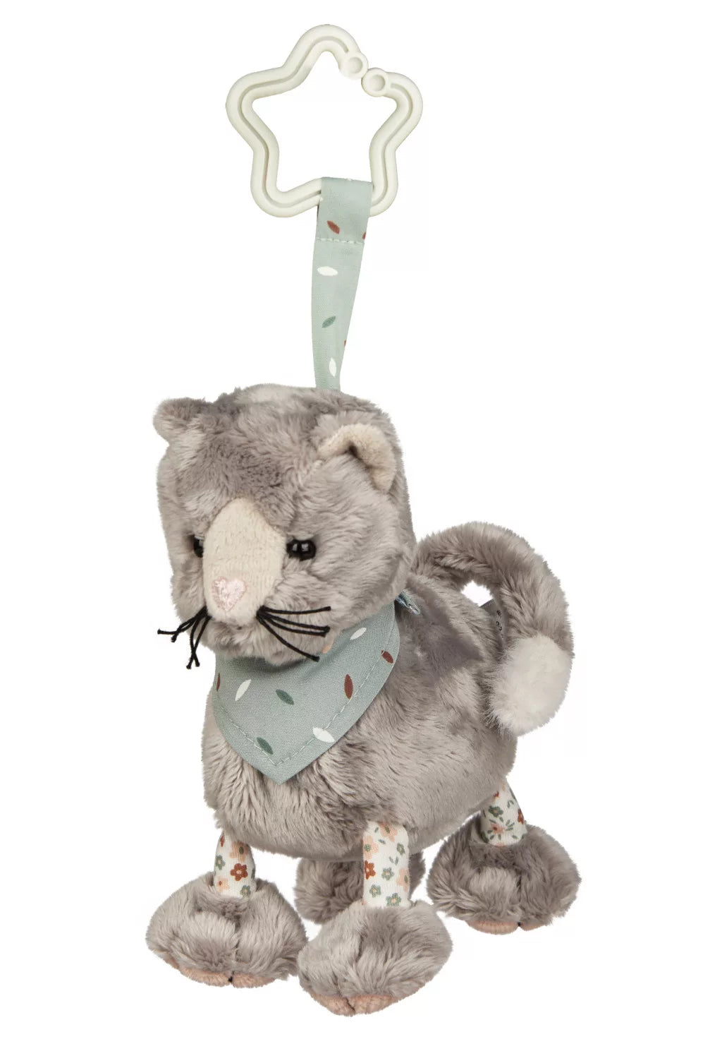 Sterntaler jucarie plus 19 cm zornaitoare si atasabila 0m+ Cat Lilly