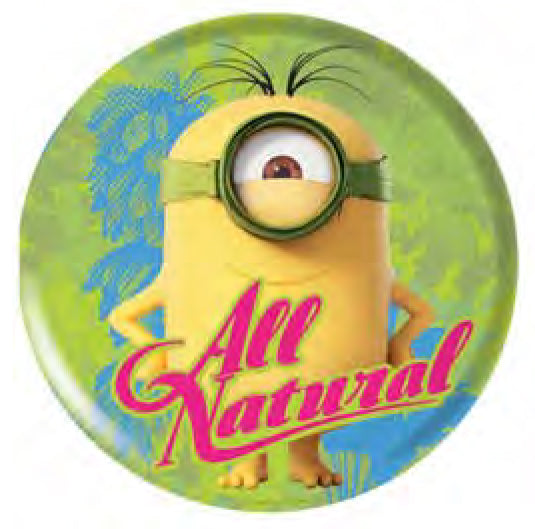 QX Farfurie plata din plastic 12m+ Minions All Natural Imagine principală a produsului