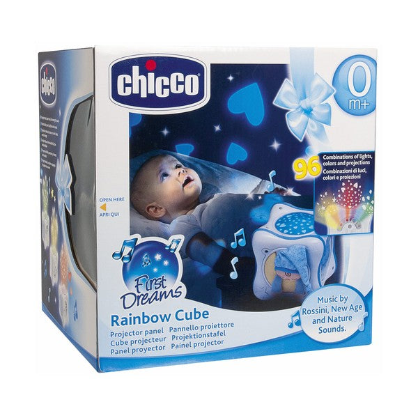 Chicco Proiector muzical Cub Curcubeu Primele Vise 0m+ Albastru