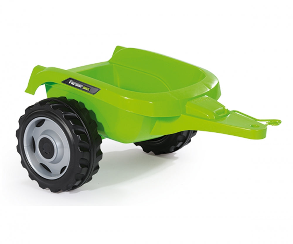 Smoby tractor cu pedale si remorca 04