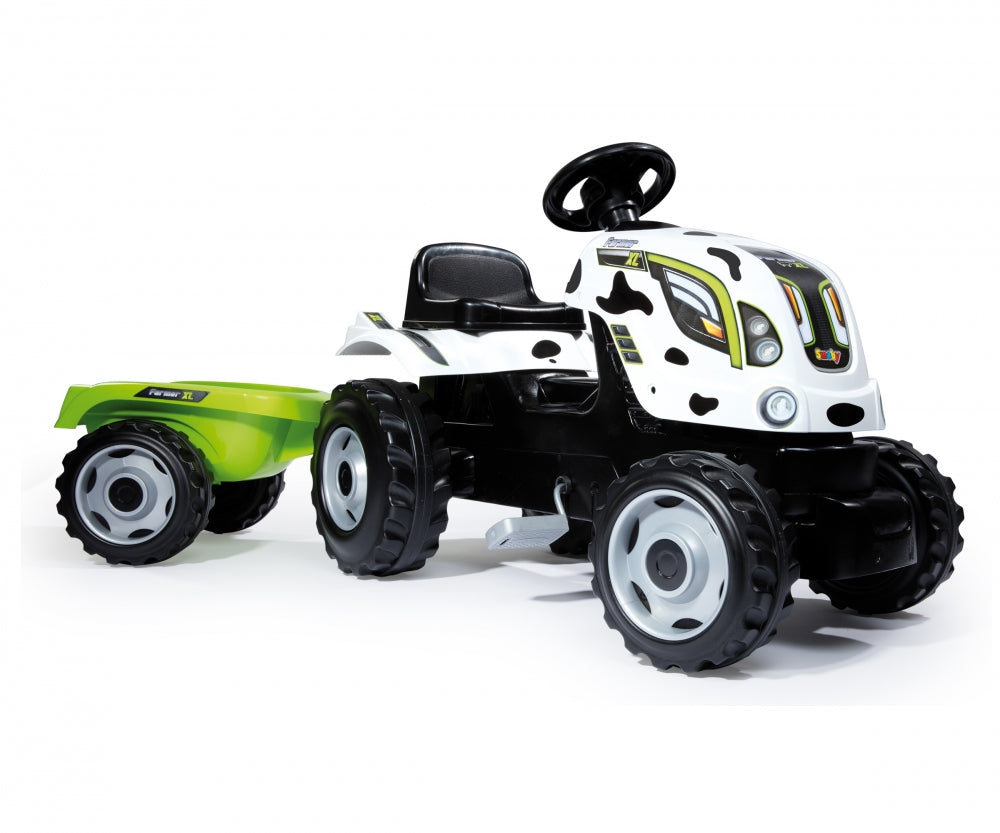 Smoby tractor cu pedale si remorca Farmer XL 01 Imagine principală a produsului