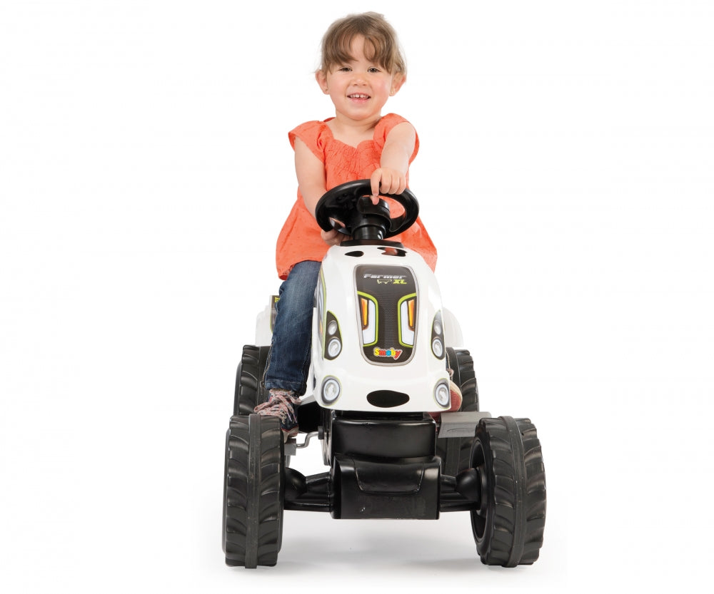 Smoby tractor cu pedale si remorca Farmer XL 02