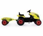 Smoby tractor cu pedale si remorca 04