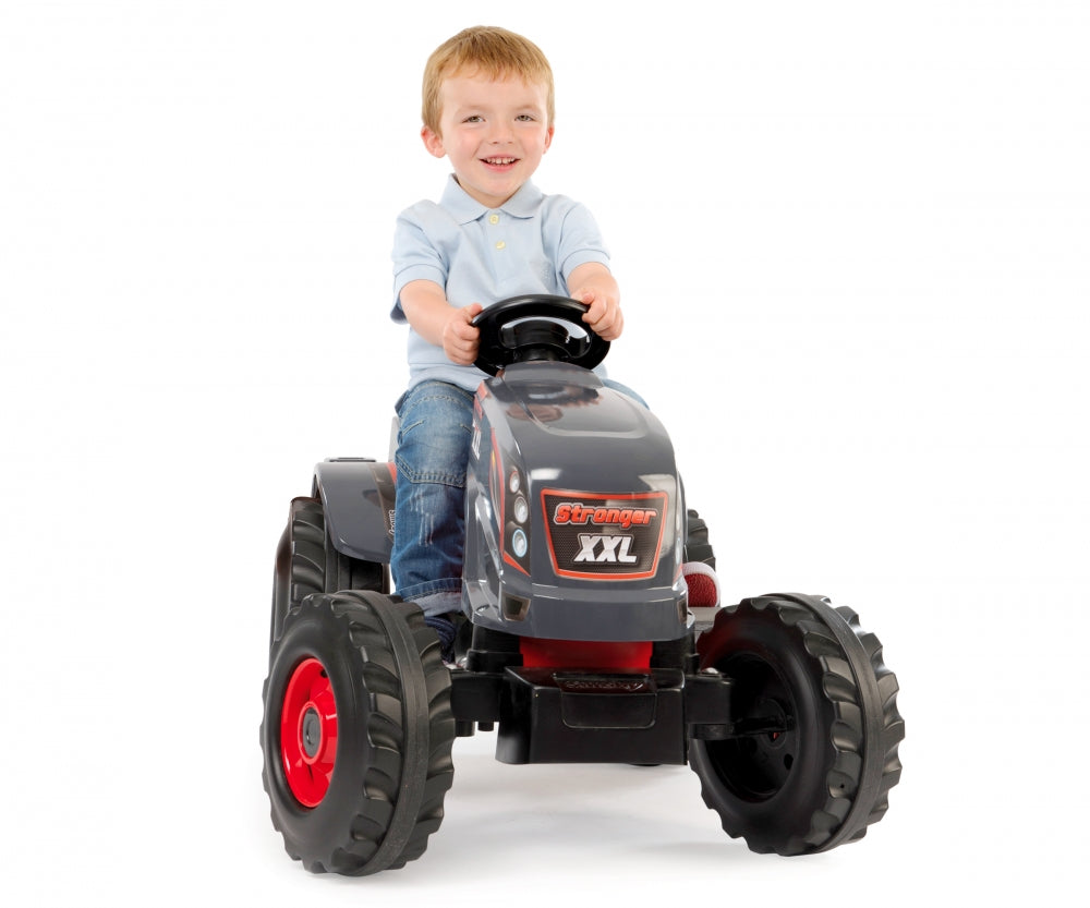 Smoby tractor cu pedale si remorca Stronger XXL 03