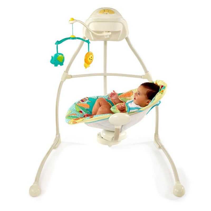 Bright Starts Big Top Buddies leagan cu 2 directii de leganare 0m+, Sunnyside