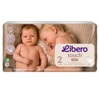 Libero scutec copii Touch Open 2 Standard pentru 3-6 kg 47 buc