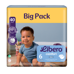 Libero scutece Comfort Open 6 Jumbo Pack Maxi plus 13-20 kg 40 buc