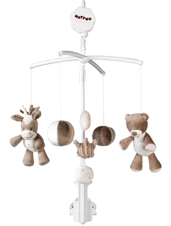 Nattou carusel muzical din plus 0m+ Max, Noa & Tom Imagine principală a produsului