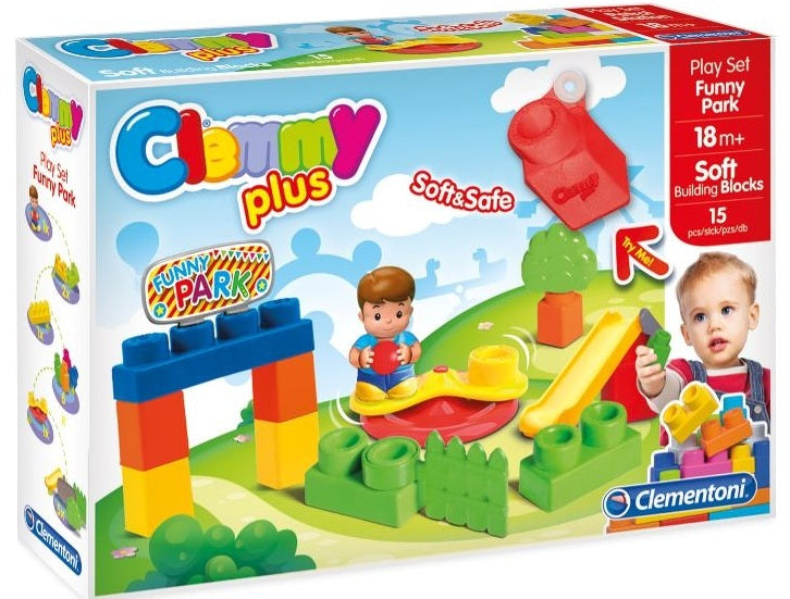 Clementoni set parc si cuburi Clemmy Plus 01