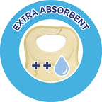 Chicco Baveta frotir cu gat extra absorbant 0m+ 03