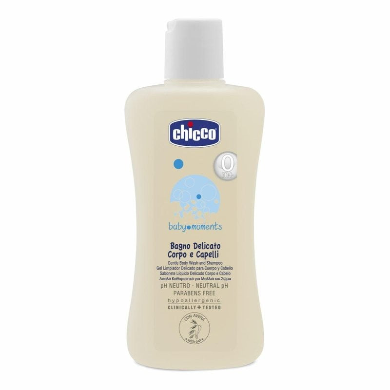 Chicco Baby Moments Gentle body wash and shampoo 200 ml 0m+