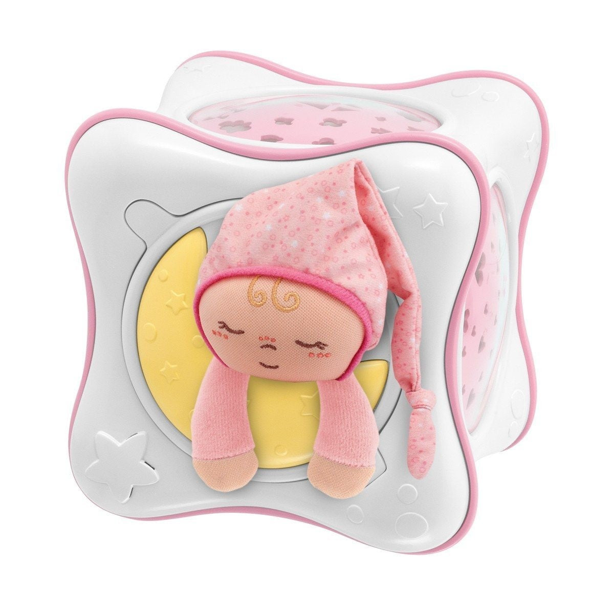 Chicco Proiector muzical Cub Curcubeu Primele Vise 0m+ Roz Imagine principală a produsului