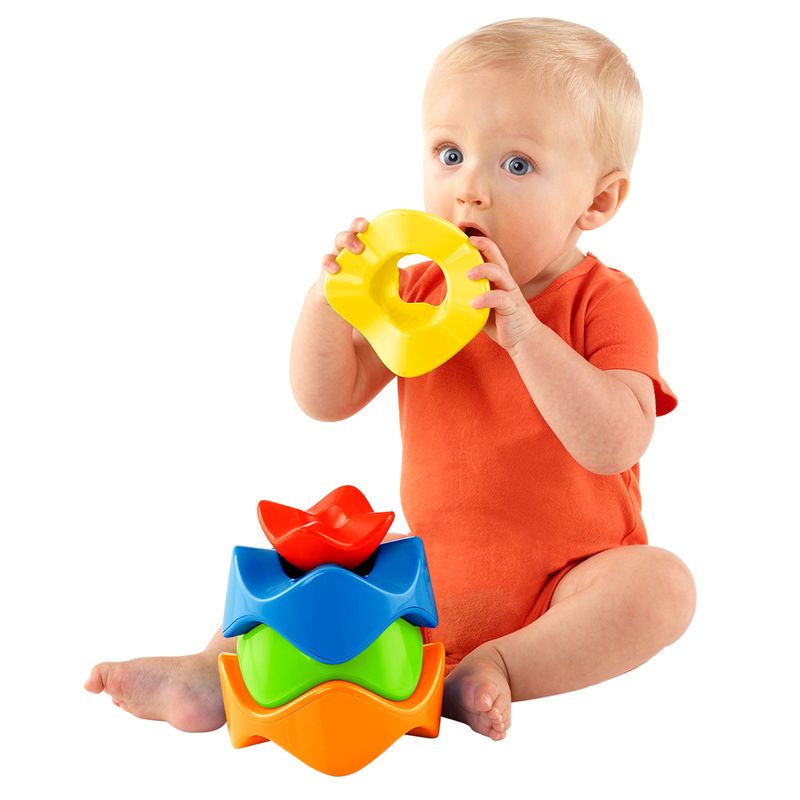 Bright Starts Oball Piramida Anyway Stacker 6m+