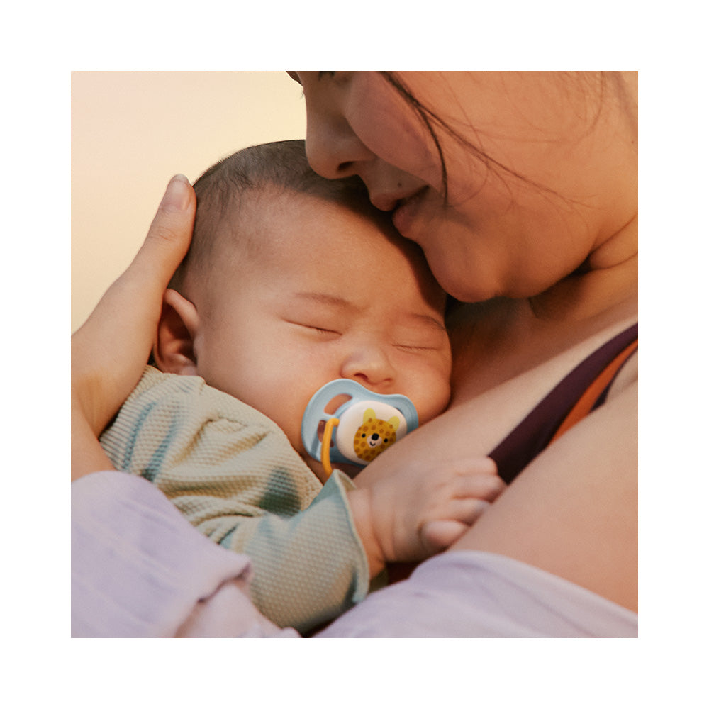 Philips Avent suzeta silicon Ultra Air 0-6  luni 2 buc Happ