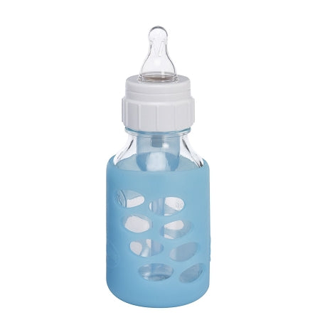 Dr.Brown's Protectie silicon pentru biberoane de 125 ml - albastru