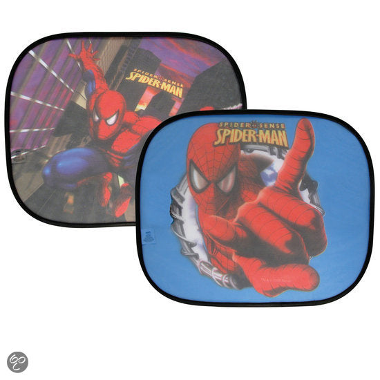 Disney parasolar auto 2 buc, Spider Man
