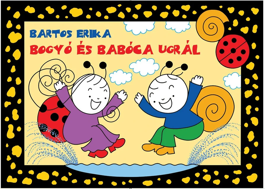 Lira carte copii in limba maghiara 12m+ Bogyó és Babóca ugrál Imagine principală a produsului