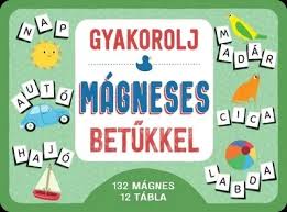 Lira set magnetic in limba maghiara 6 ani+ Gyakorolj mágneses betűkkel Imagine principală a produsului