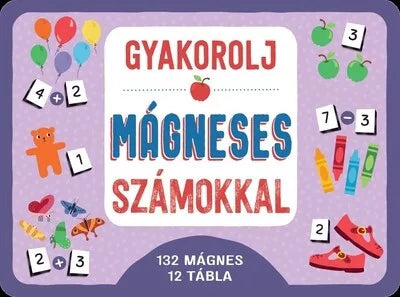 Lira set magnetic in limba maghiara 6 ani+ Gyakorolj mágneses számokkal Imagine principală a produsului