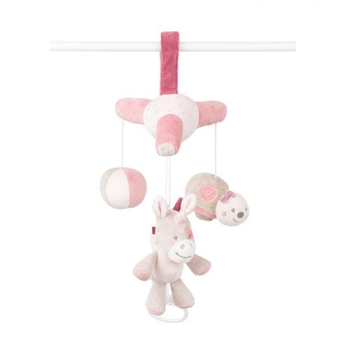 Nattou carusel muzical mini din plus 0m+ Nina, Jade & Lili Imagine principală a produsului