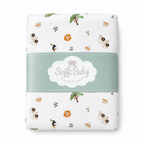 Soffi Baby patura bebelusi material dublu din bumbac 80x100 cm Safari Verde
