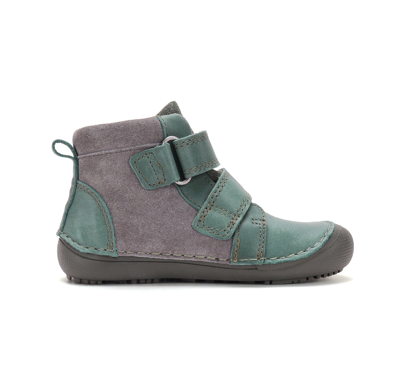 D.D.Step pantofi baieti Barefoot 26-31 Moss Green cu D