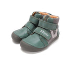 D.D.Step pantofi baieti Barefoot 26-31 Moss Green cu D
