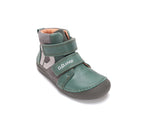 D.D.Step pantofi baieti Barefoot 26-31 Moss Green cu D