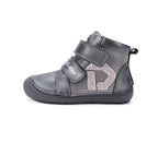 D.D.Step pantofi fete Barefoot 25-30 Marine Grey cu D