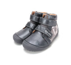 D.D.Step pantofi fete Barefoot 25-30 Marine Grey cu D