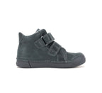 D.D.Step ghete fete cu LED 25-30 Black cu floricele