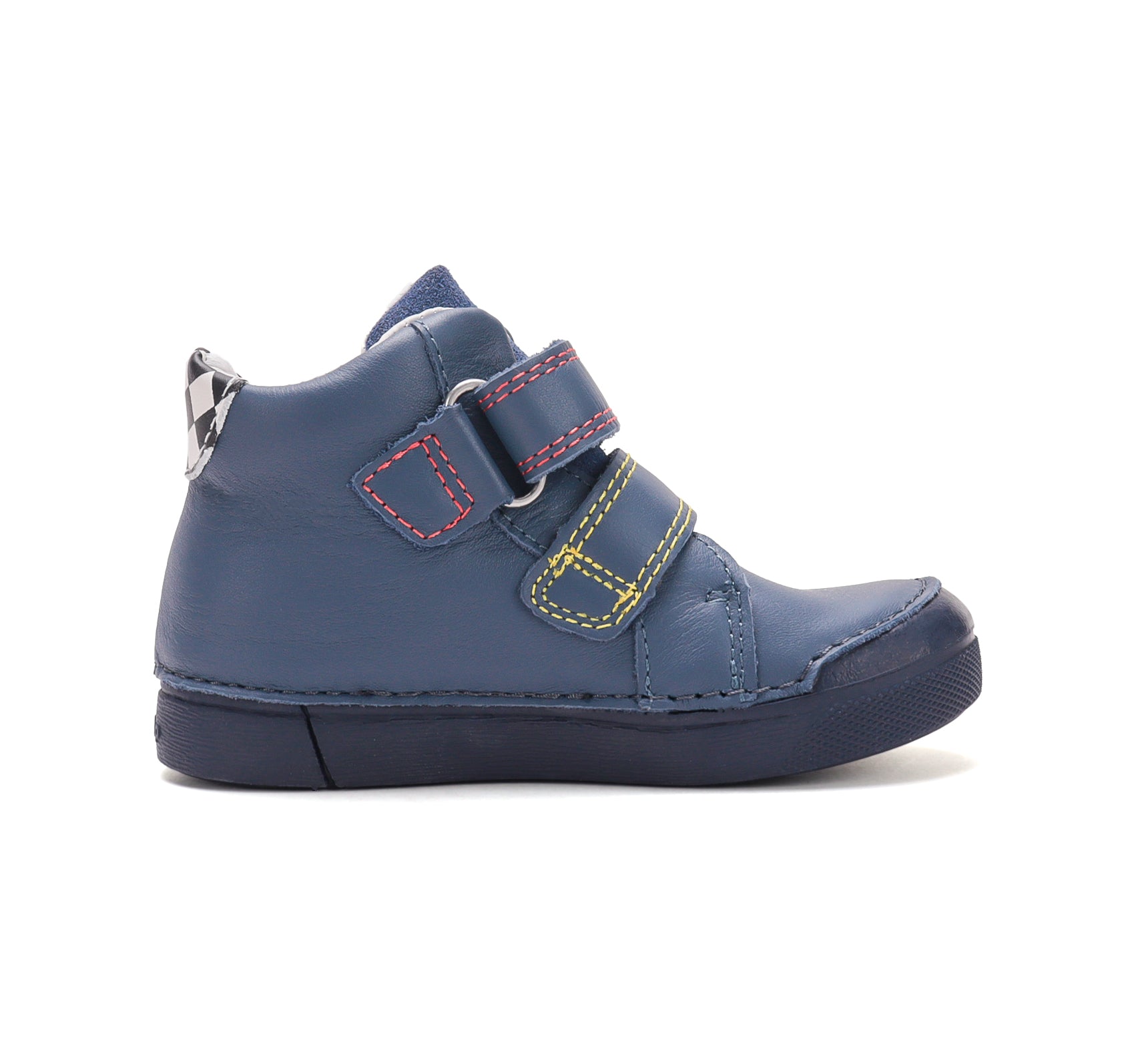 D.D.Step ghete baieti cu LED 25-30 Royal Blue cu masina de curse