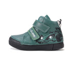 D.D.Step ghete baieti cu LED 25-30 Emerald cu masina de curse