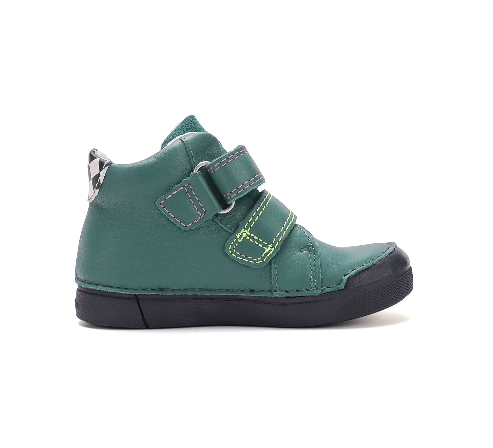 D.D.Step ghete baieti cu LED 25-30 Emerald cu masina de curse