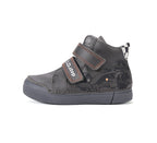 D.D.Step ghete baieti cu LED 25-30 Marine Grey cu masina de curse