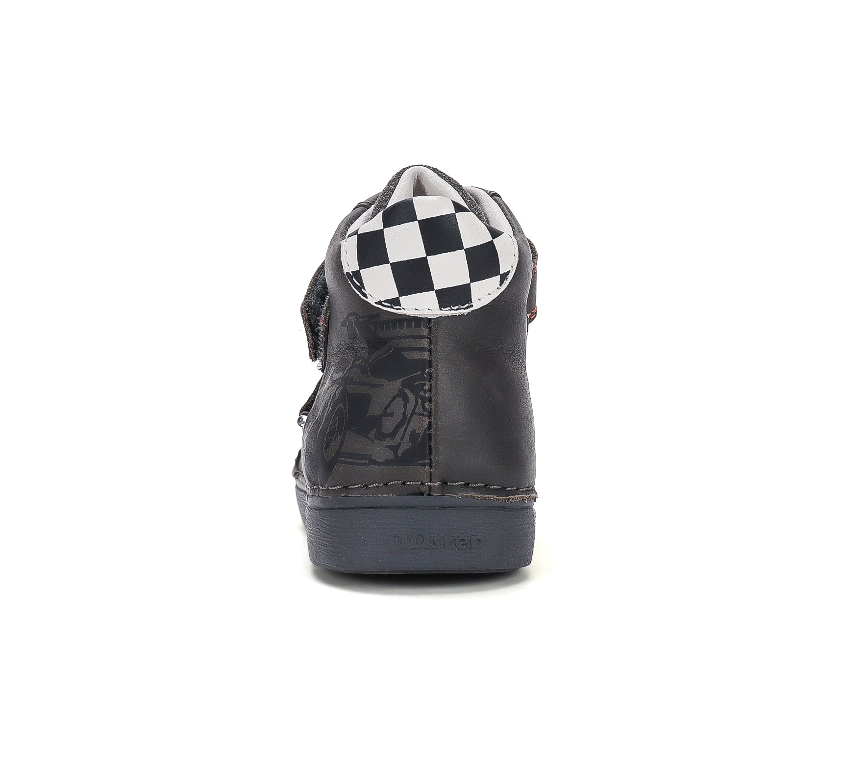 D.D.Step ghete baieti cu LED 25-30 Marine Grey cu masina de curse