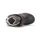D.D.Step ghete baieti cu LED 25-30 Marine Grey cu masina de curse