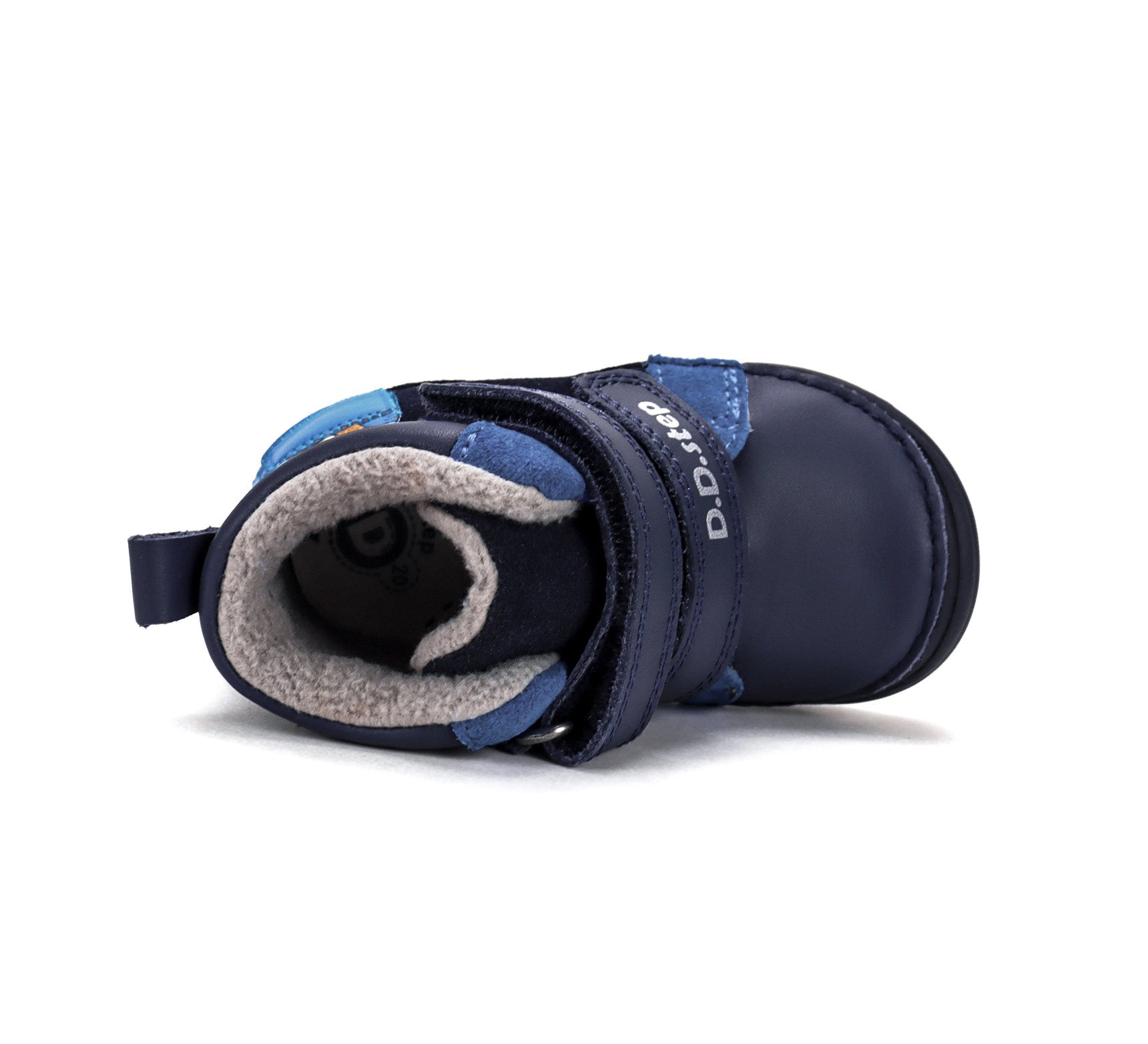 D.D.Step ghete baieti imblanite 20-25 Royal Blue cu unelte