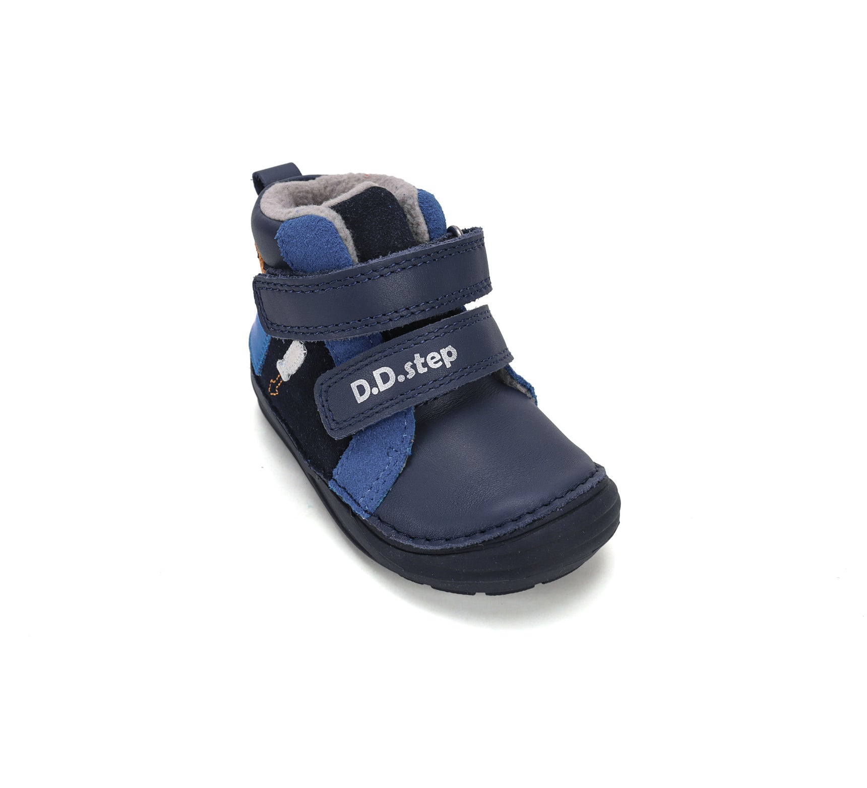 D.D.Step ghete baieti imblanite 20-25 Royal Blue cu unelte
